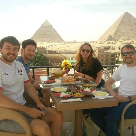 Golden Pyramids View Guest House Kafret el-Gabal Exterior foto
