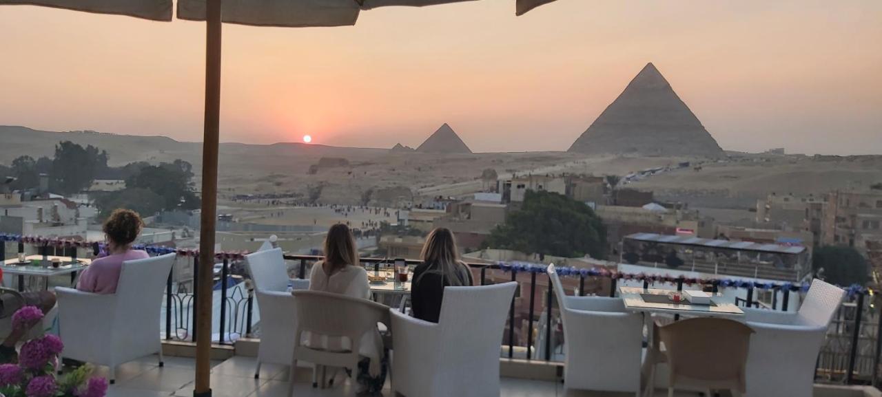 Golden Pyramids View Guest House Kafret el-Gabal Exterior foto