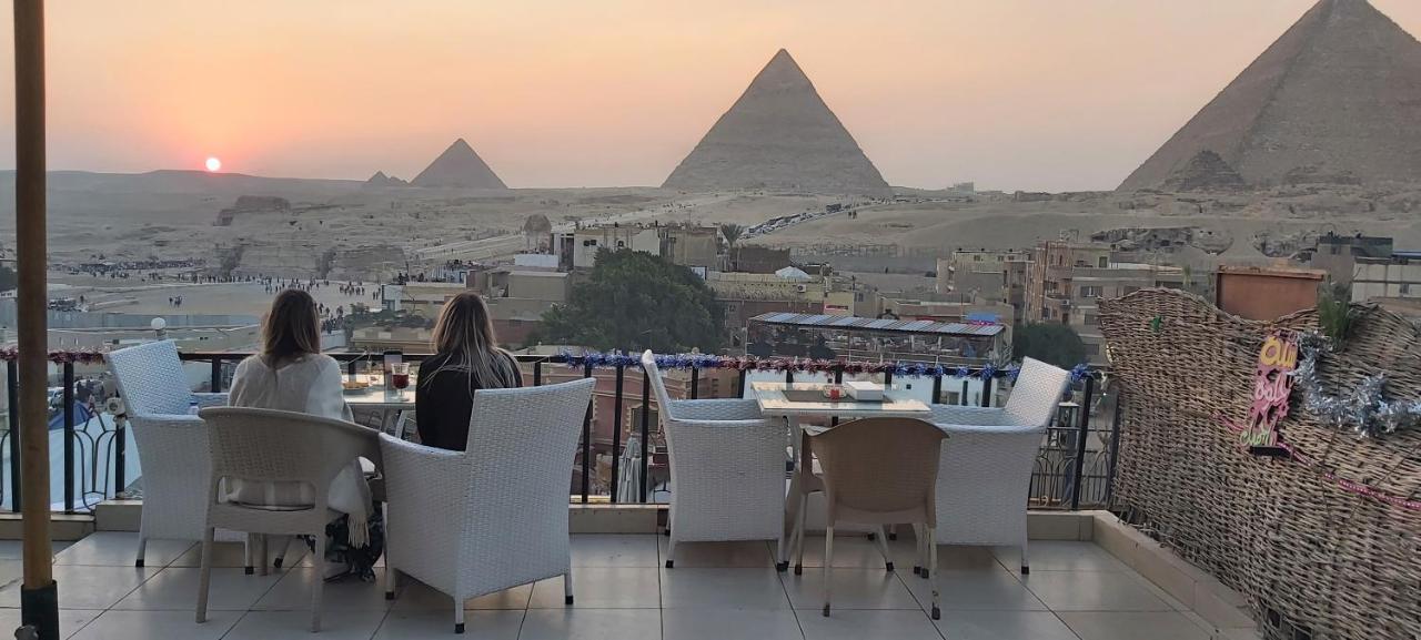 Golden Pyramids View Guest House Kafret el-Gabal Exterior foto